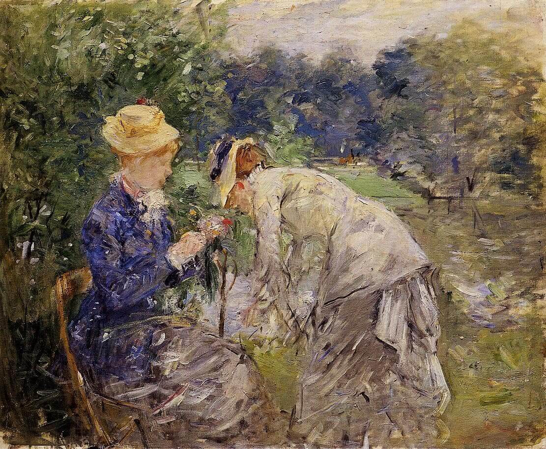“Στο Bois de Boulogne” από Berthe Morisot